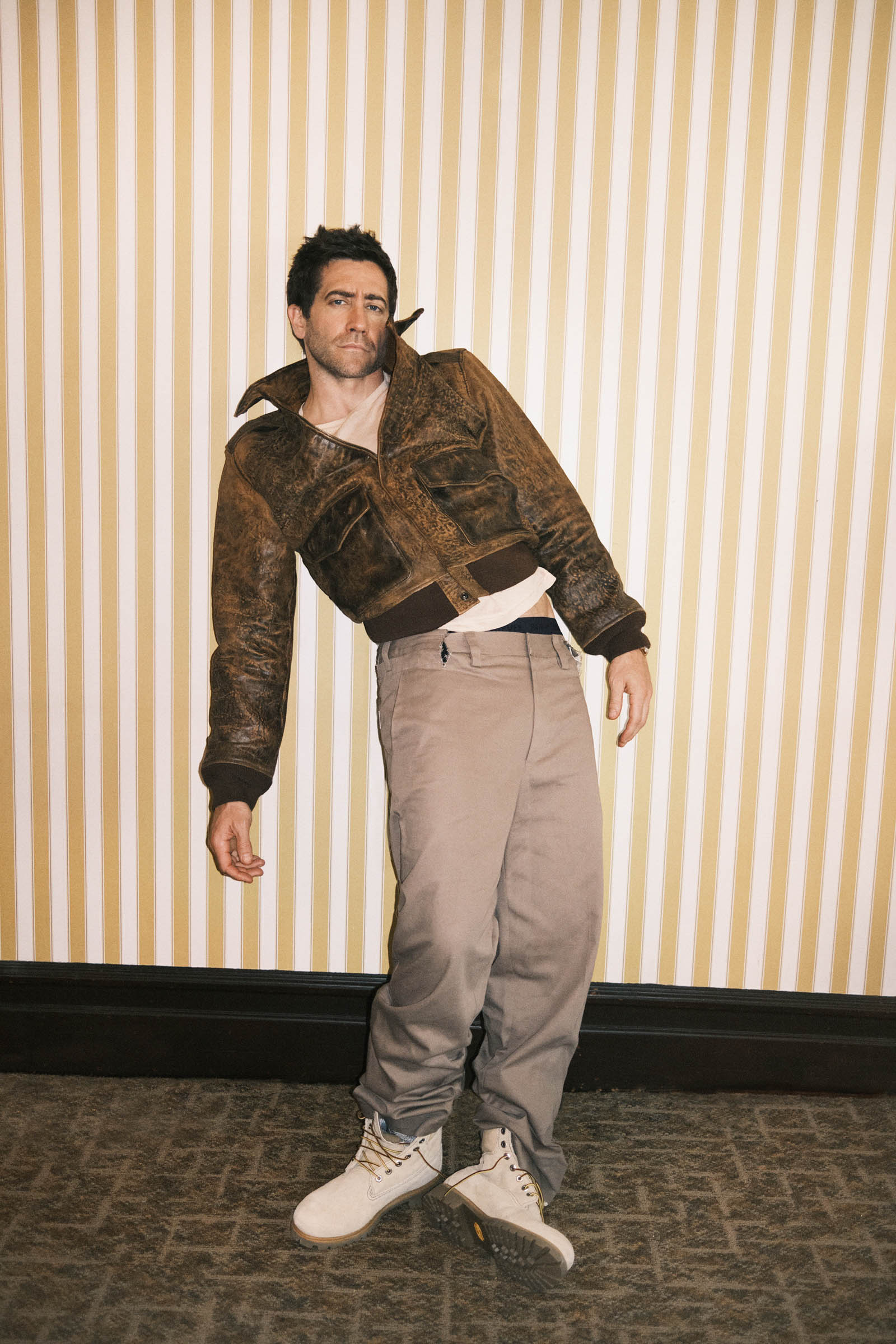 Jake Gyllenhaal for Icon Magazine, 2025, Photo by Ryan McGinley